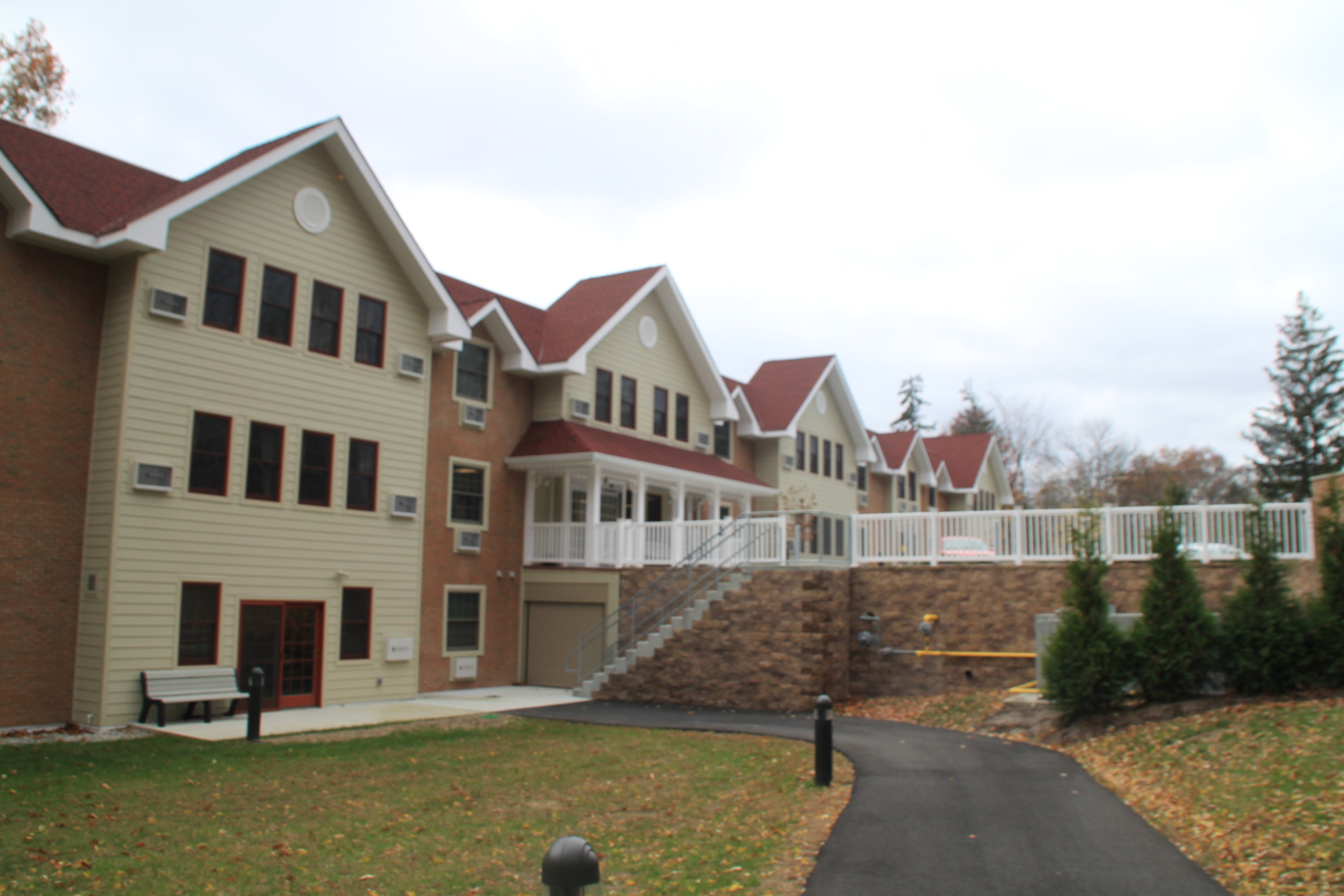 River Vale Senior Residences - Lower Patio